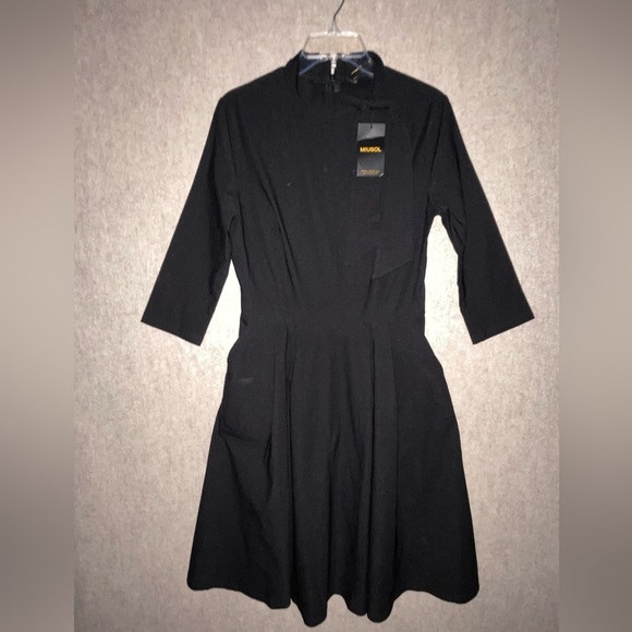 Miusol Dresses & Skirts - Miusol High Neck A-Line Dress, for Funeral,  Large